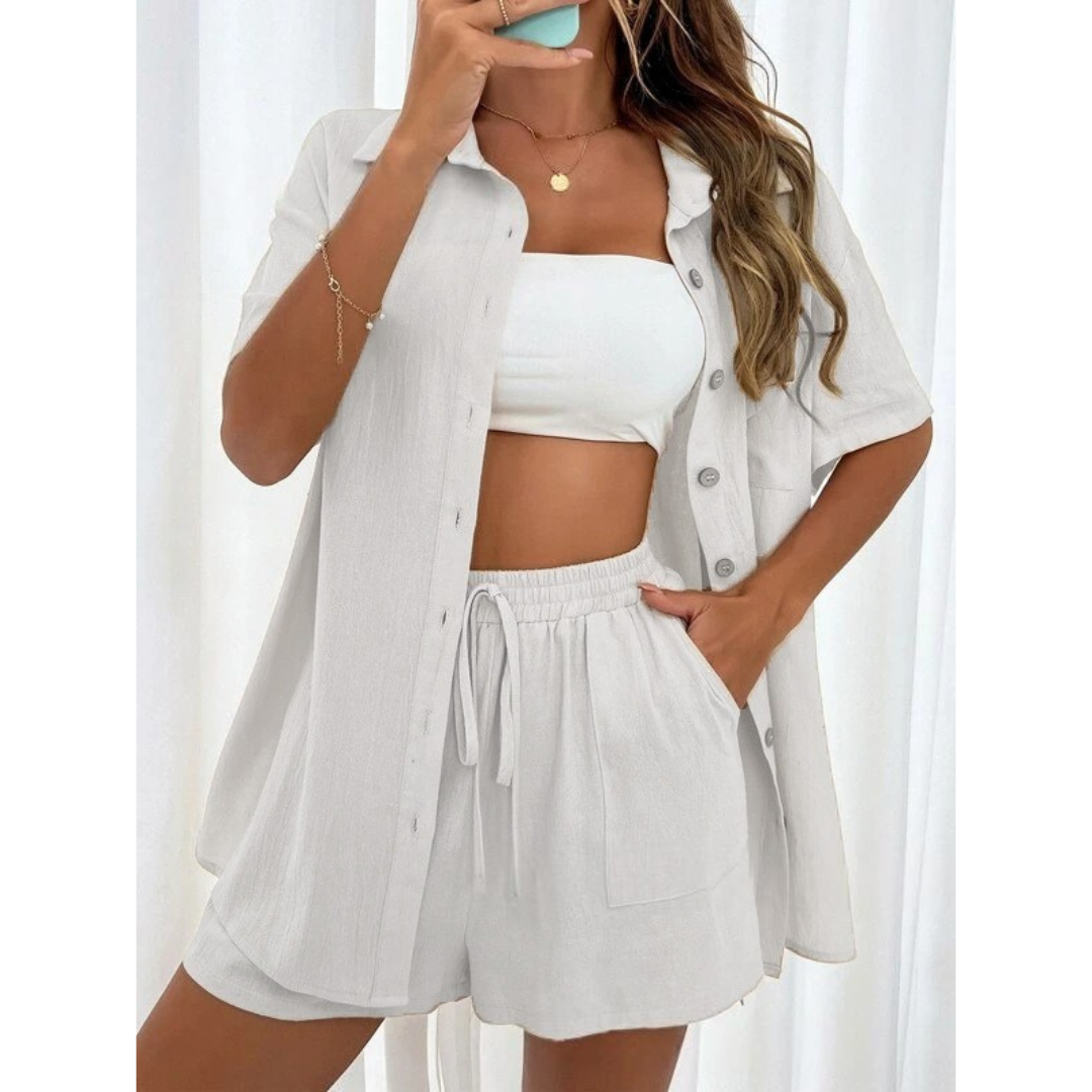 MERYL – MODISH BUTTON-DOWN SET
