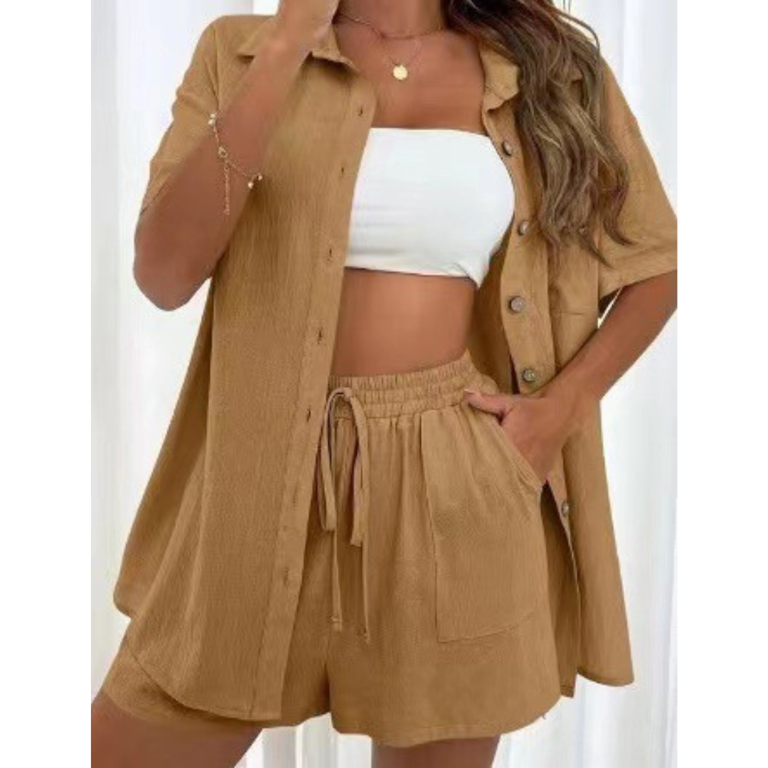 MERYL – MODISH BUTTON-DOWN SET