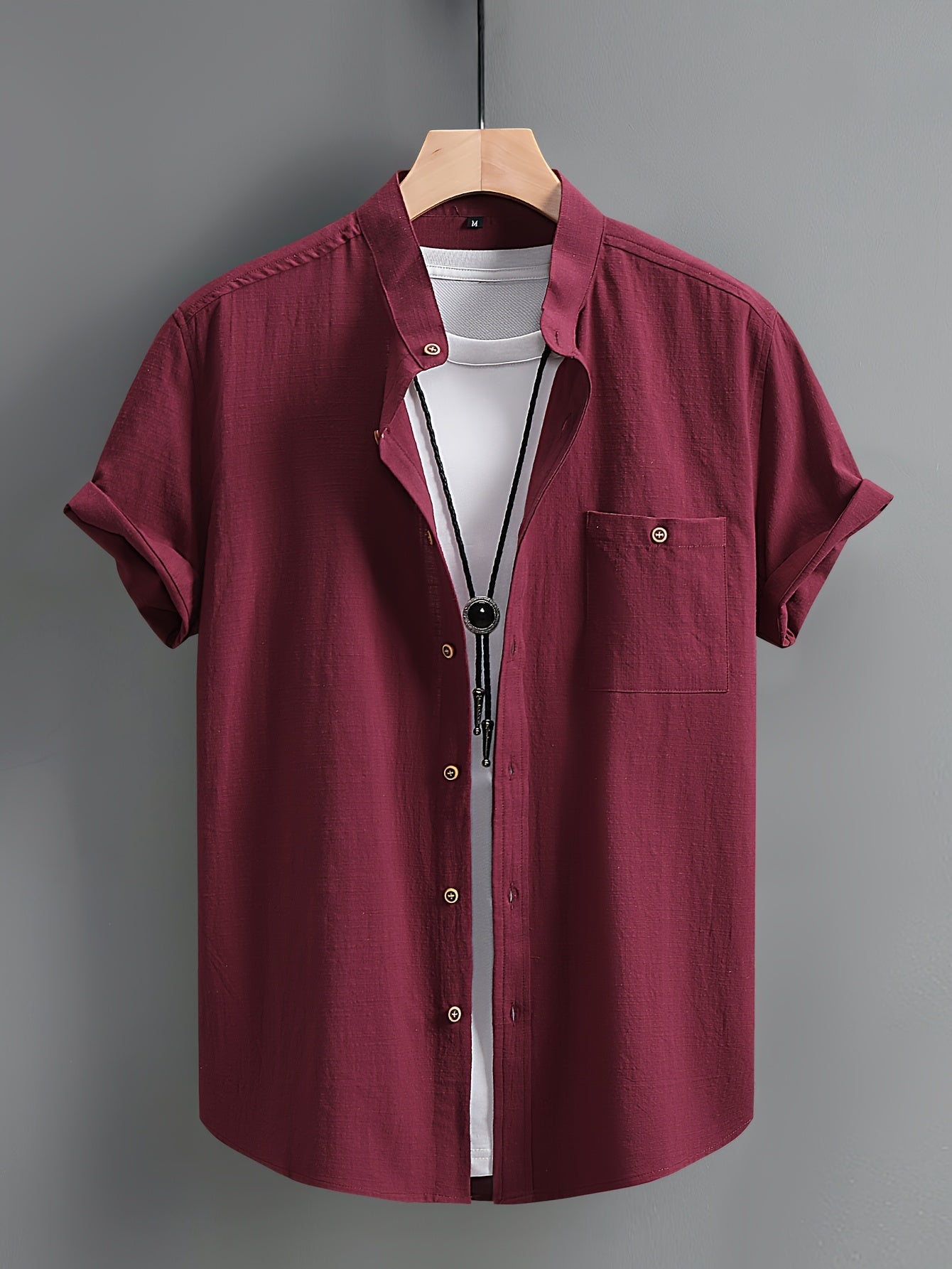MARCO - CLASSIC COTTON SHIRT WITH POCKET