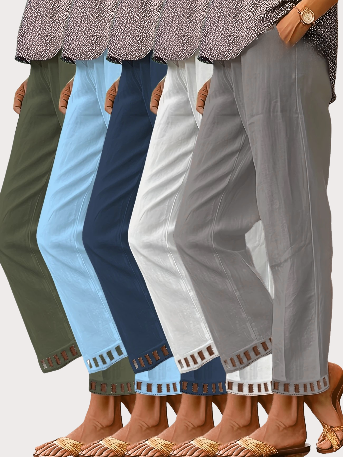 TRIXIE - MODERN LINE CROPPED PANTS