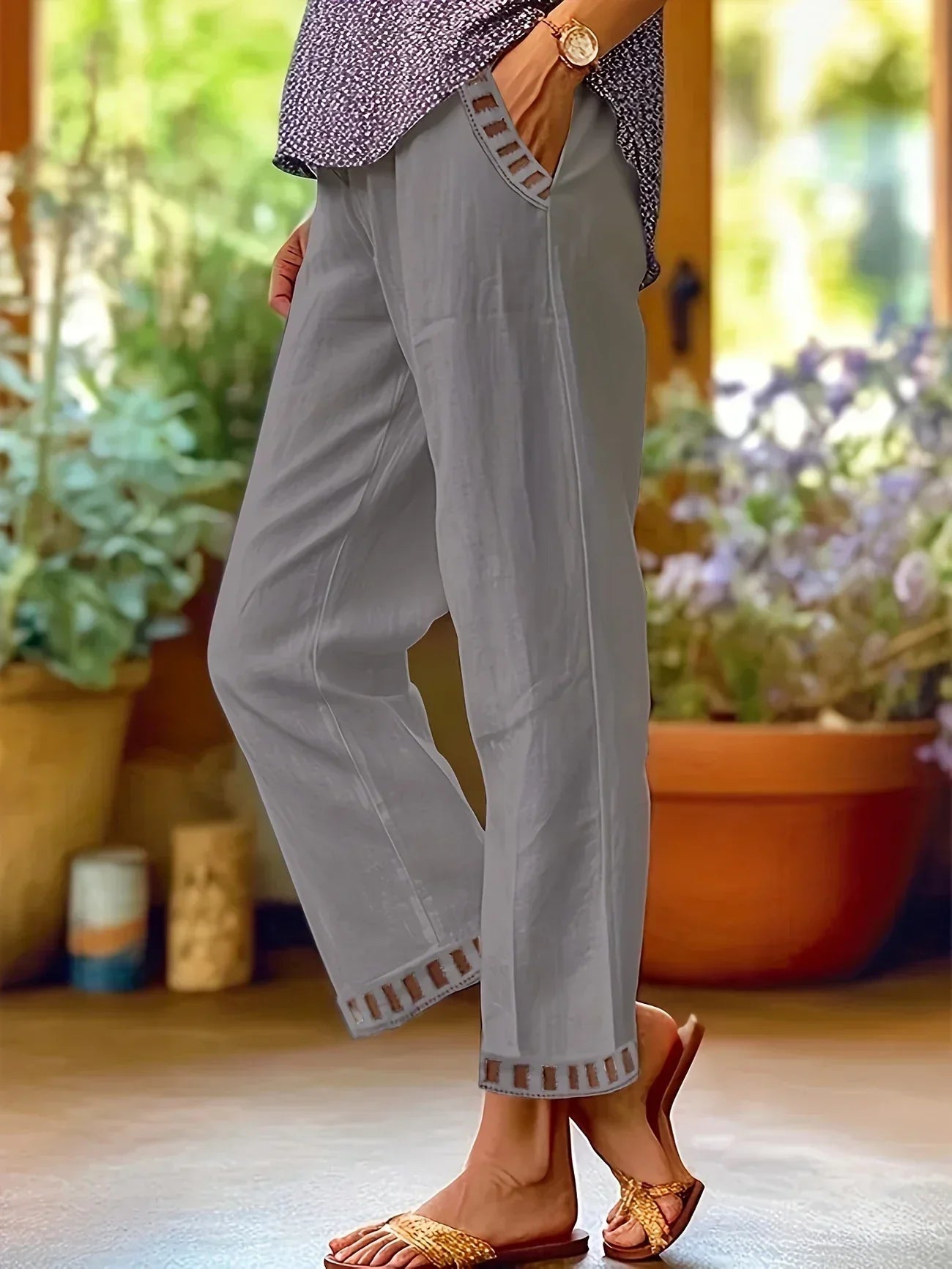 TRIXIE - MODERN LINE CROPPED PANTS