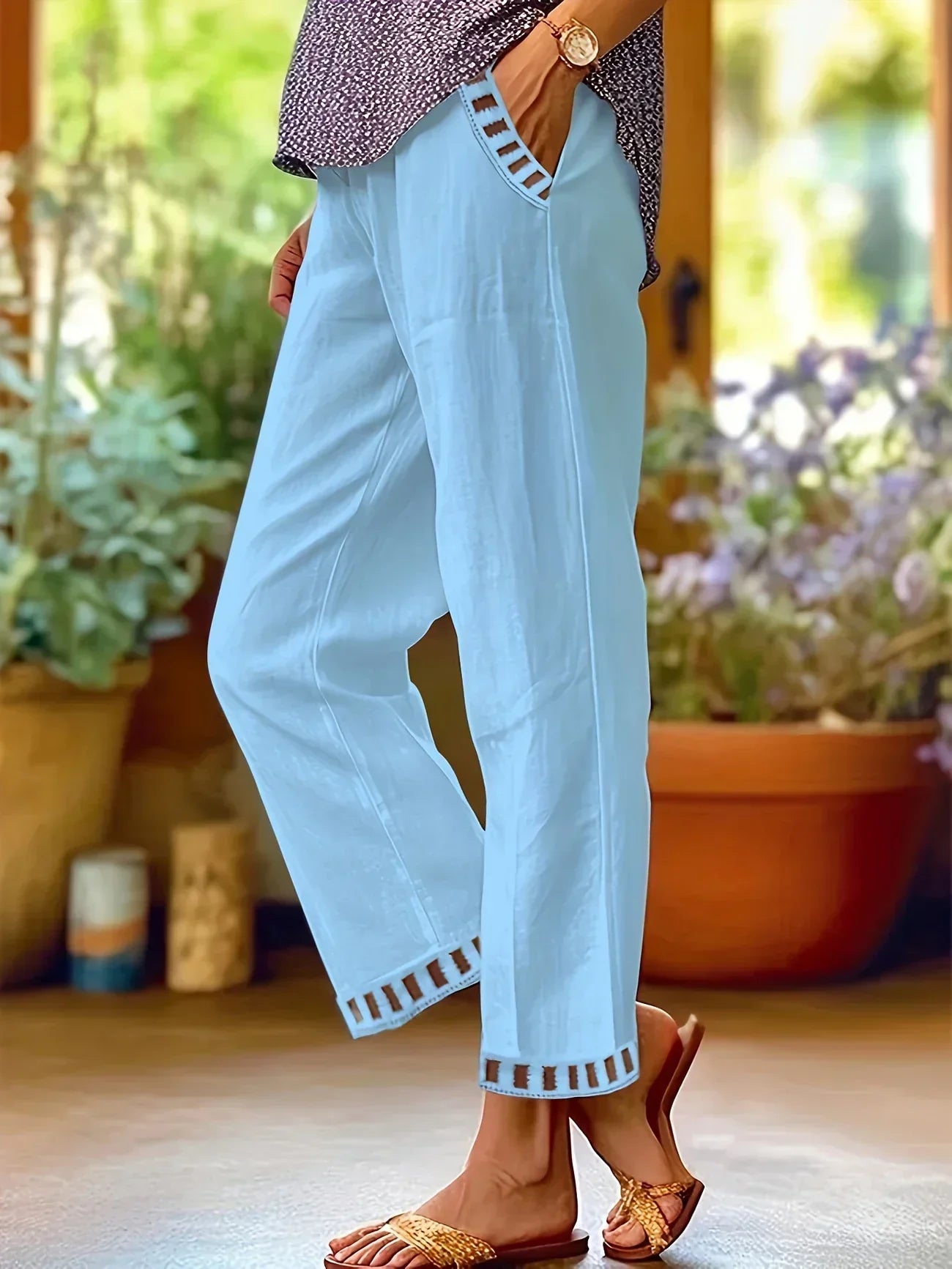 TRIXIE - MODERN LINE CROPPED PANTS