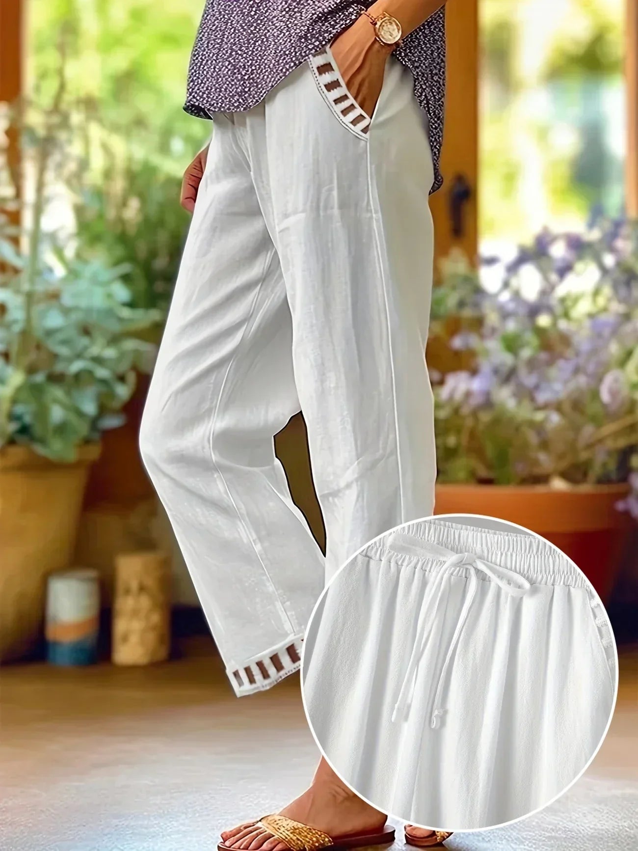 TRIXIE - MODERN LINE CROPPED PANTS