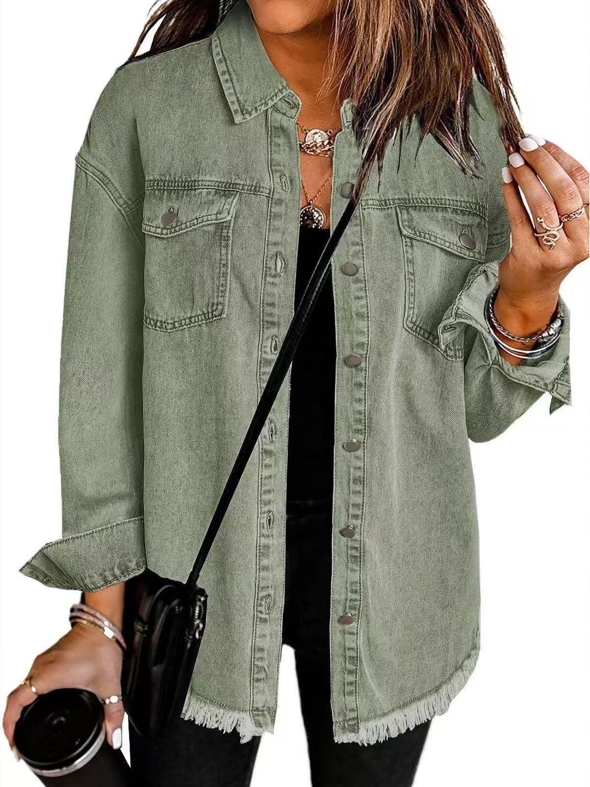 DVIRA - EVERYDAY CHIC DENIM JACKET