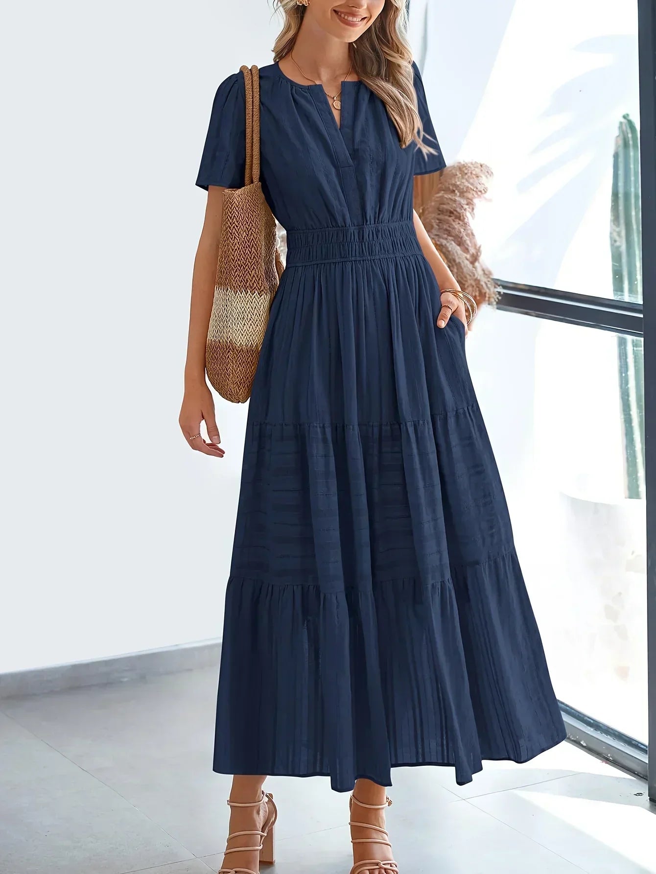 KARINA - SUNLIT BEAUTY ELEGANT DRESS