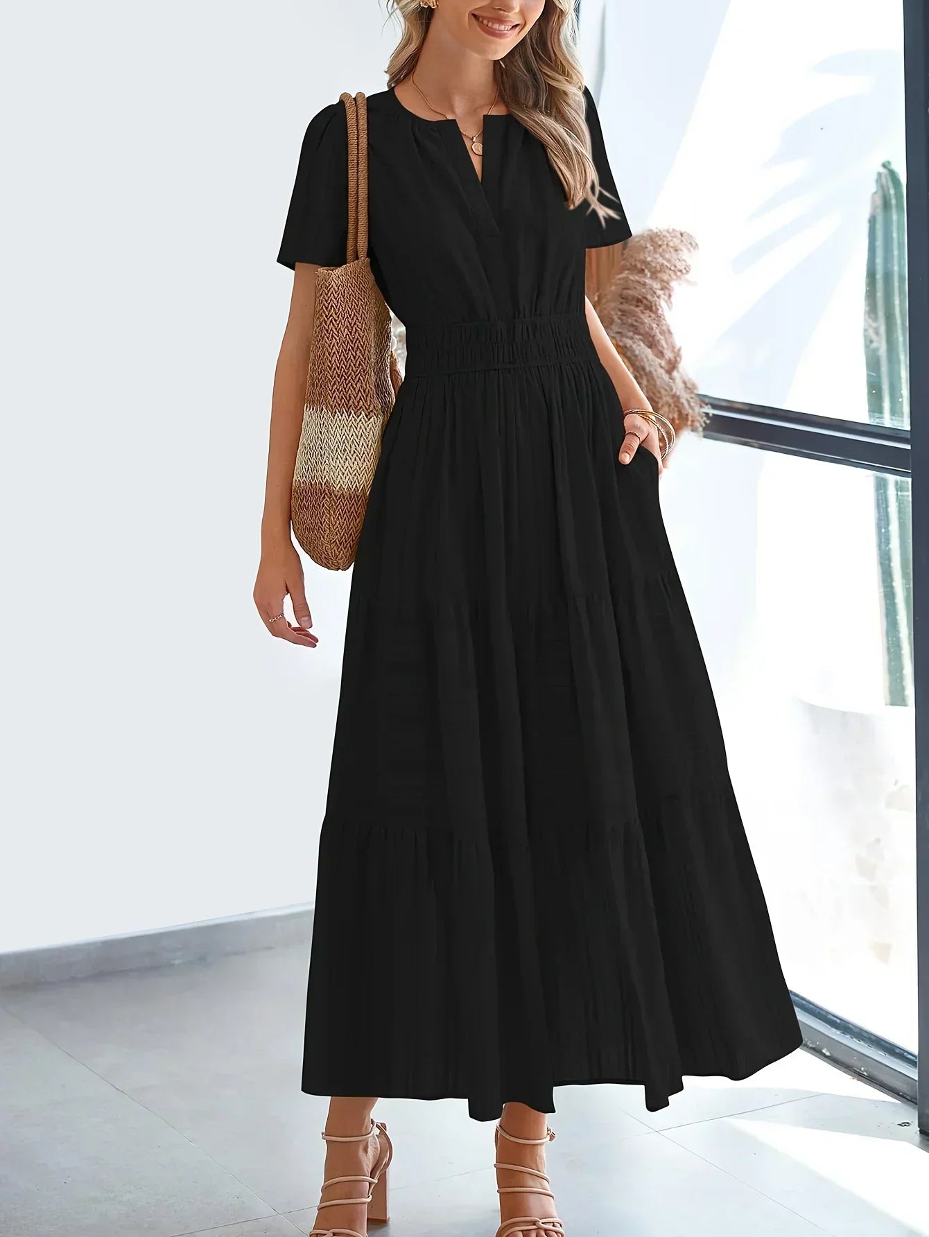 KARINA - SUNLIT BEAUTY ELEGANT DRESS