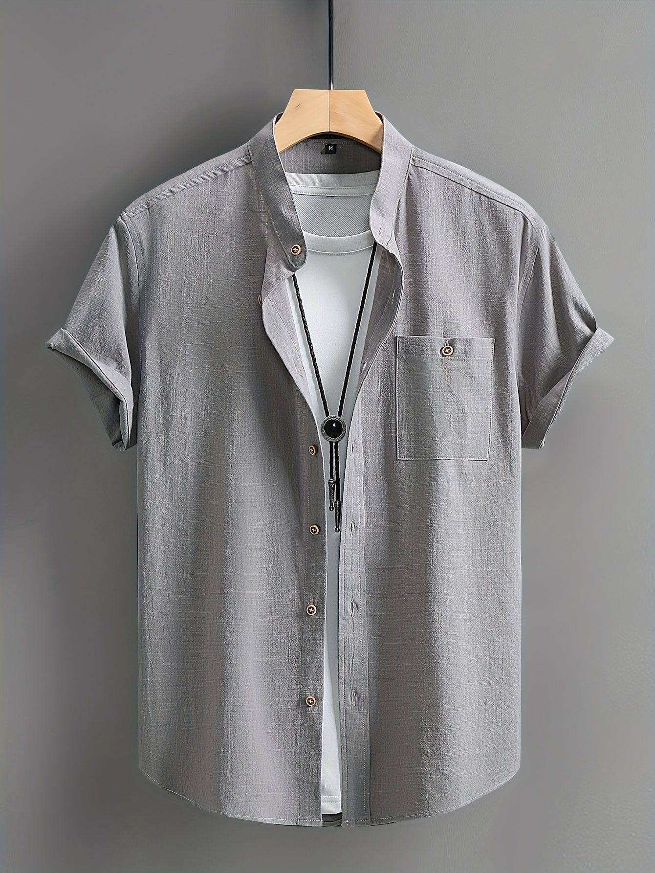 MARCO - CLASSIC COTTON SHIRT WITH POCKET