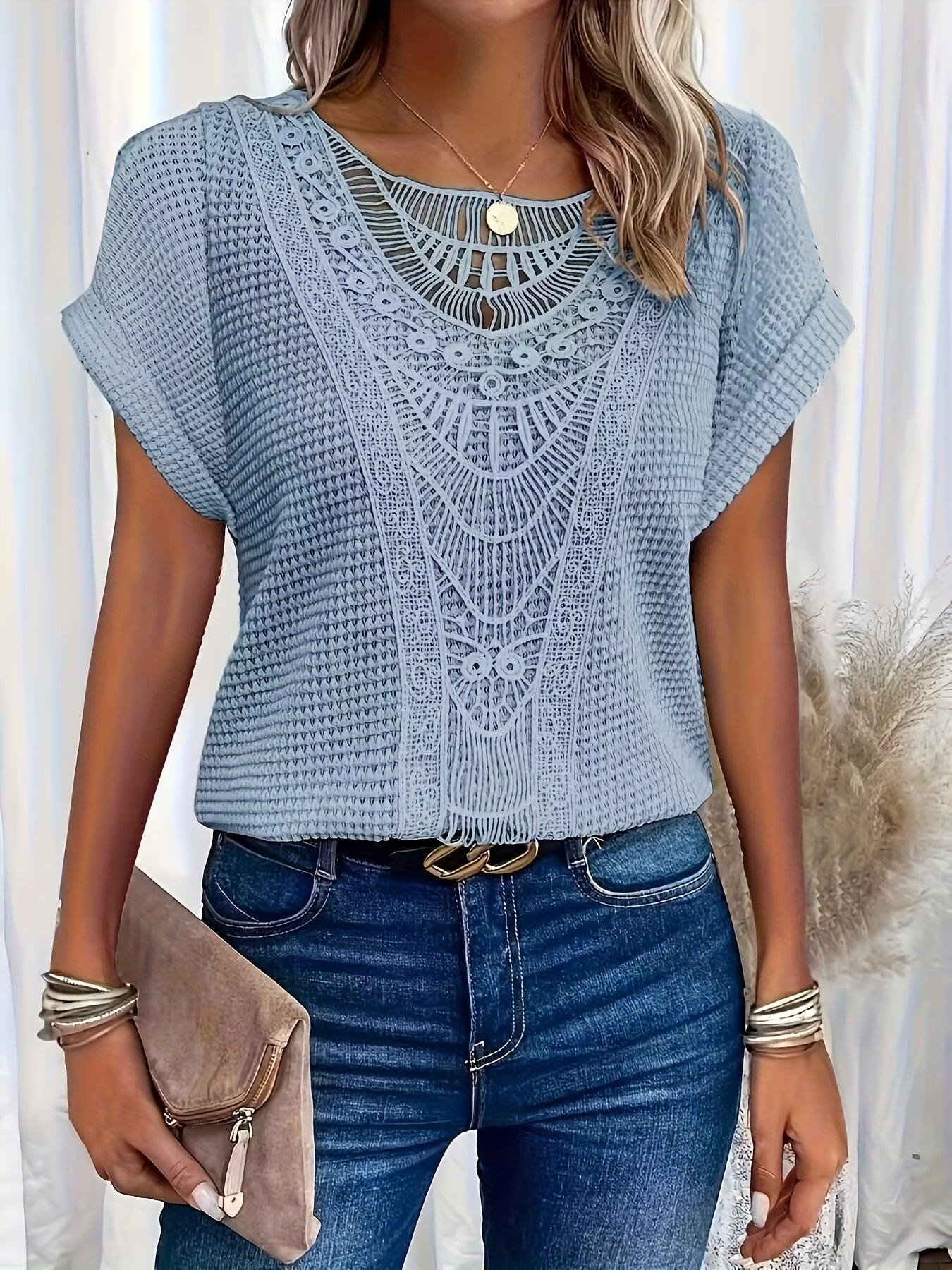 SUZI - EXQUISITELY CRAFTED KNIT TOP