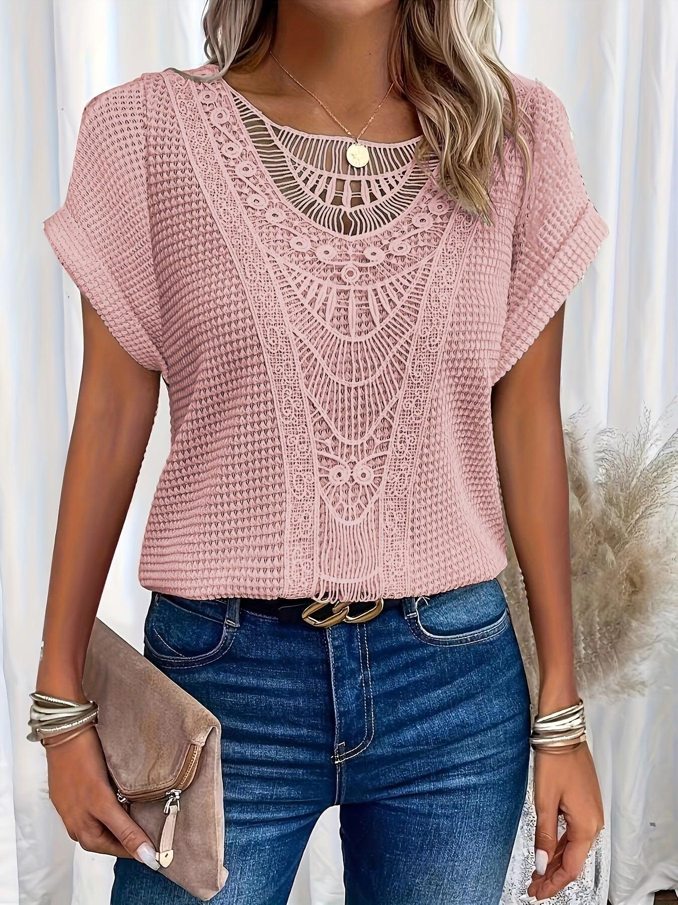 SUZI - EXQUISITELY CRAFTED KNIT TOP