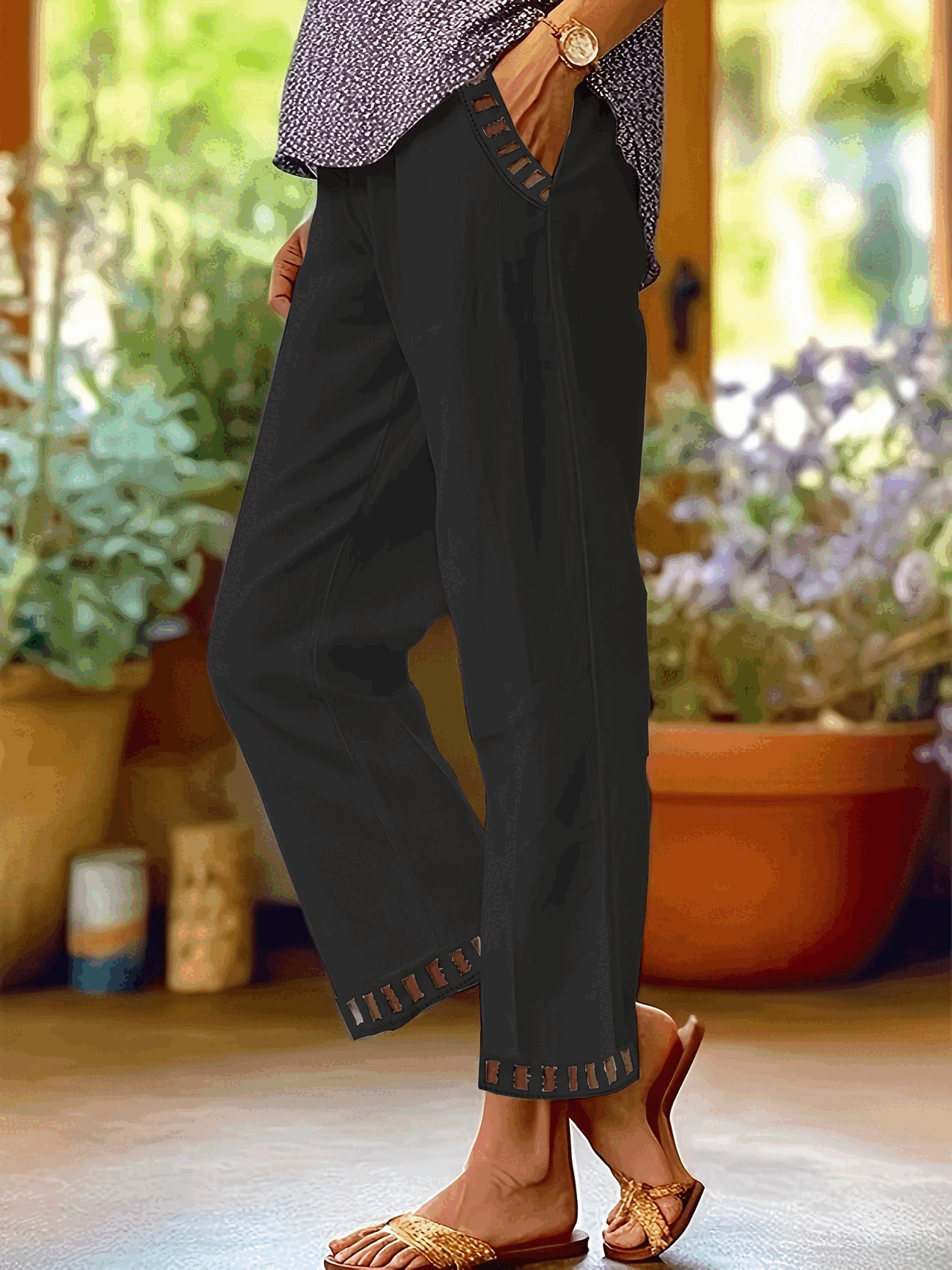 TRIXIE - MODERN LINE CROPPED PANTS