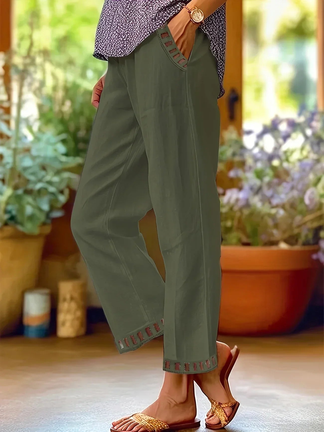 TRIXIE - MODERN LINE CROPPED PANTS