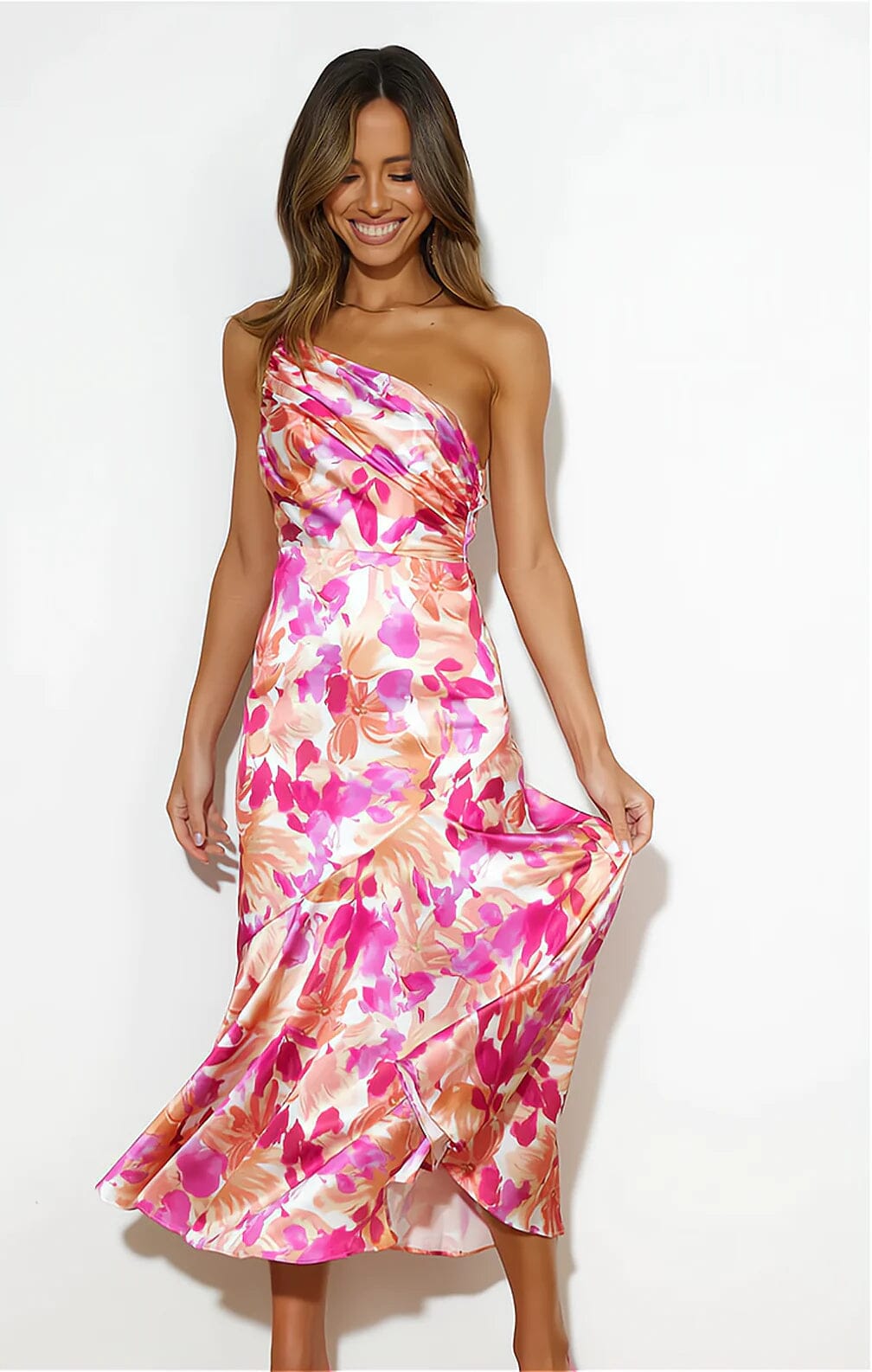 MALIAH - FLOWY & DASHING STATEMENT DRESS