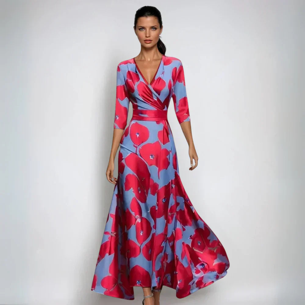 Emily | Luxury Floral Dress