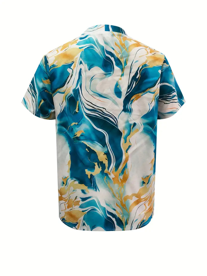 MARILOU - CHIC MARBLE TOUCH BLOUSE