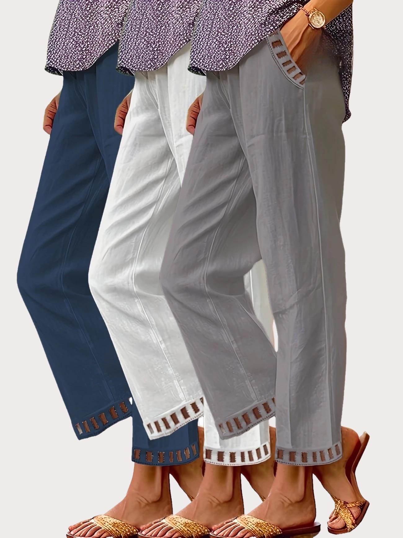 TRIXIE - MODERN LINE CROPPED PANTS