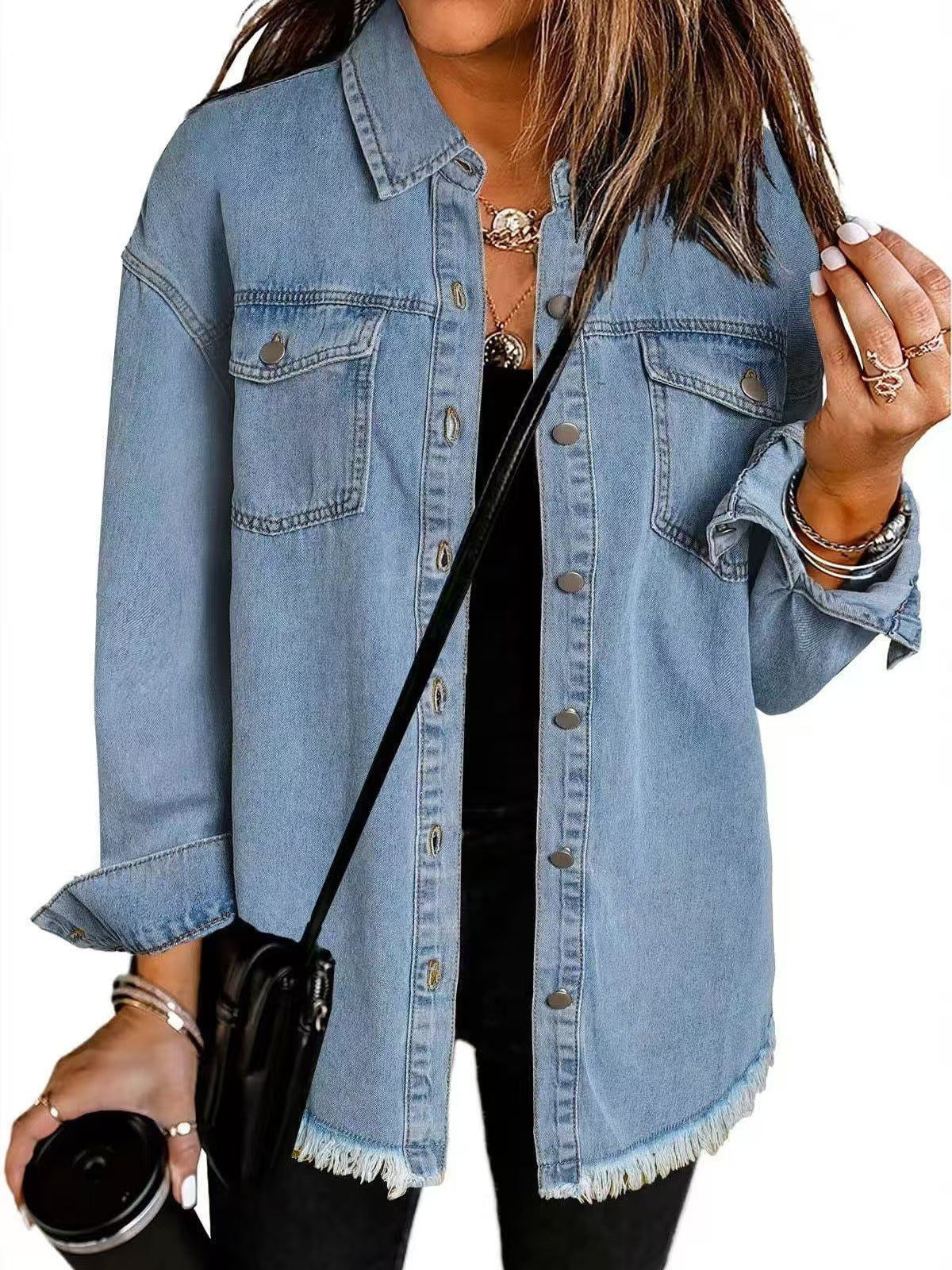 DVIRA - EVERYDAY CHIC DENIM JACKET