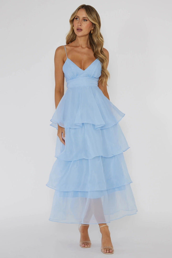 LOVETT - CHIC PLUNGING DRESS