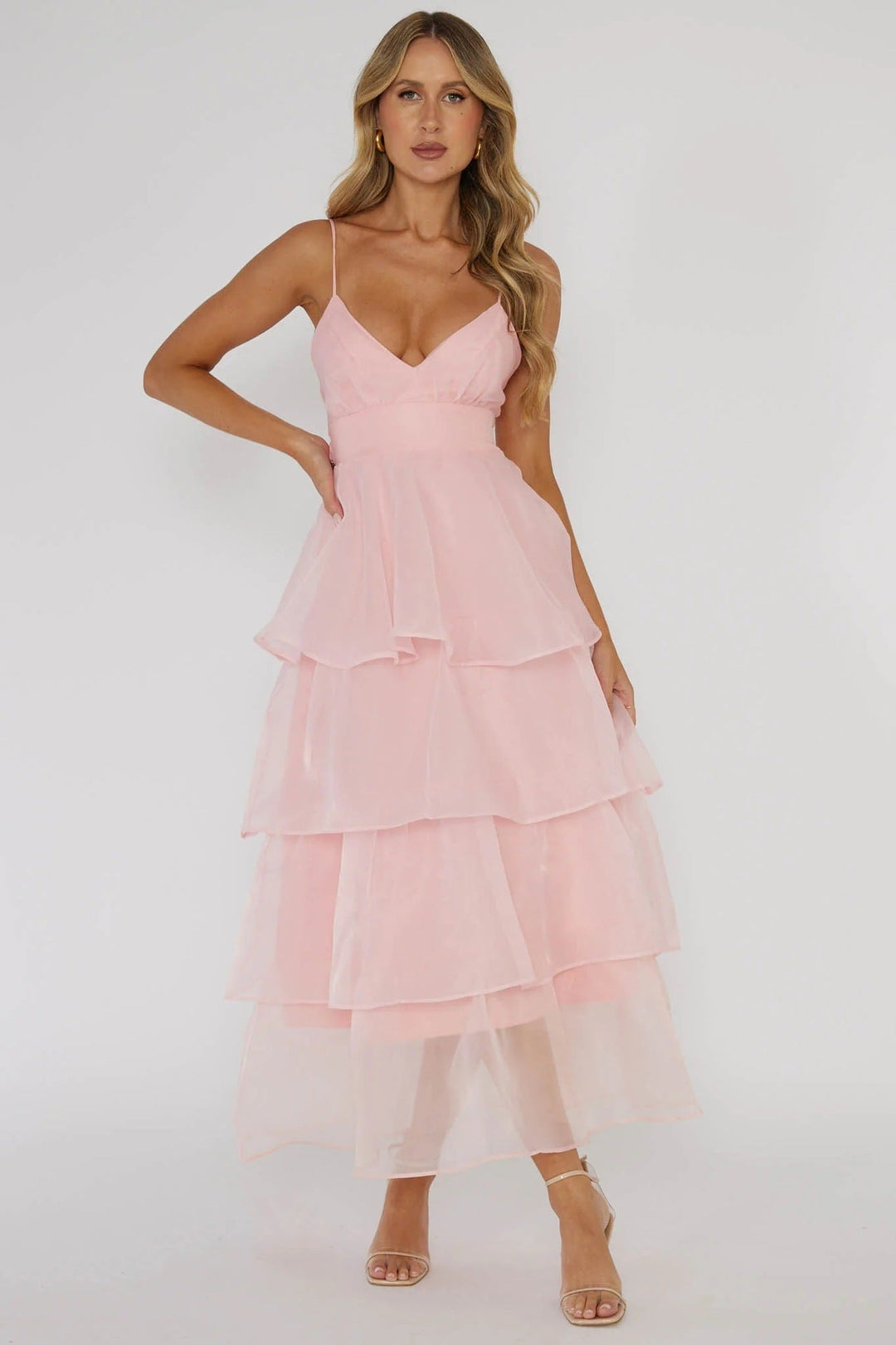 LOVETT - CHIC PLUNGING DRESS