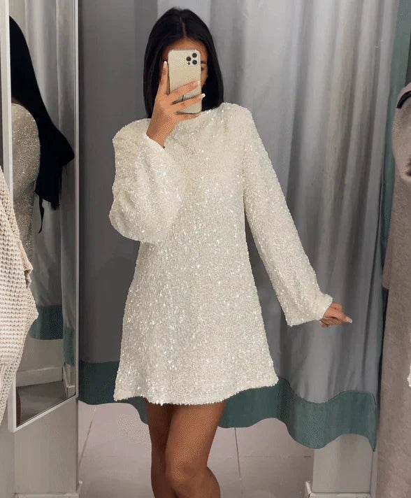 VANNAH - CHIC DRESS WITH BOW