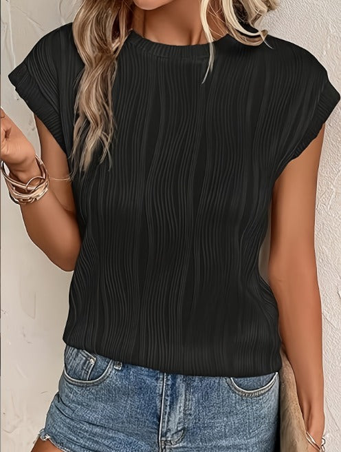 ZAKIA - ULTRA-SOFT MODERN CREW TEE