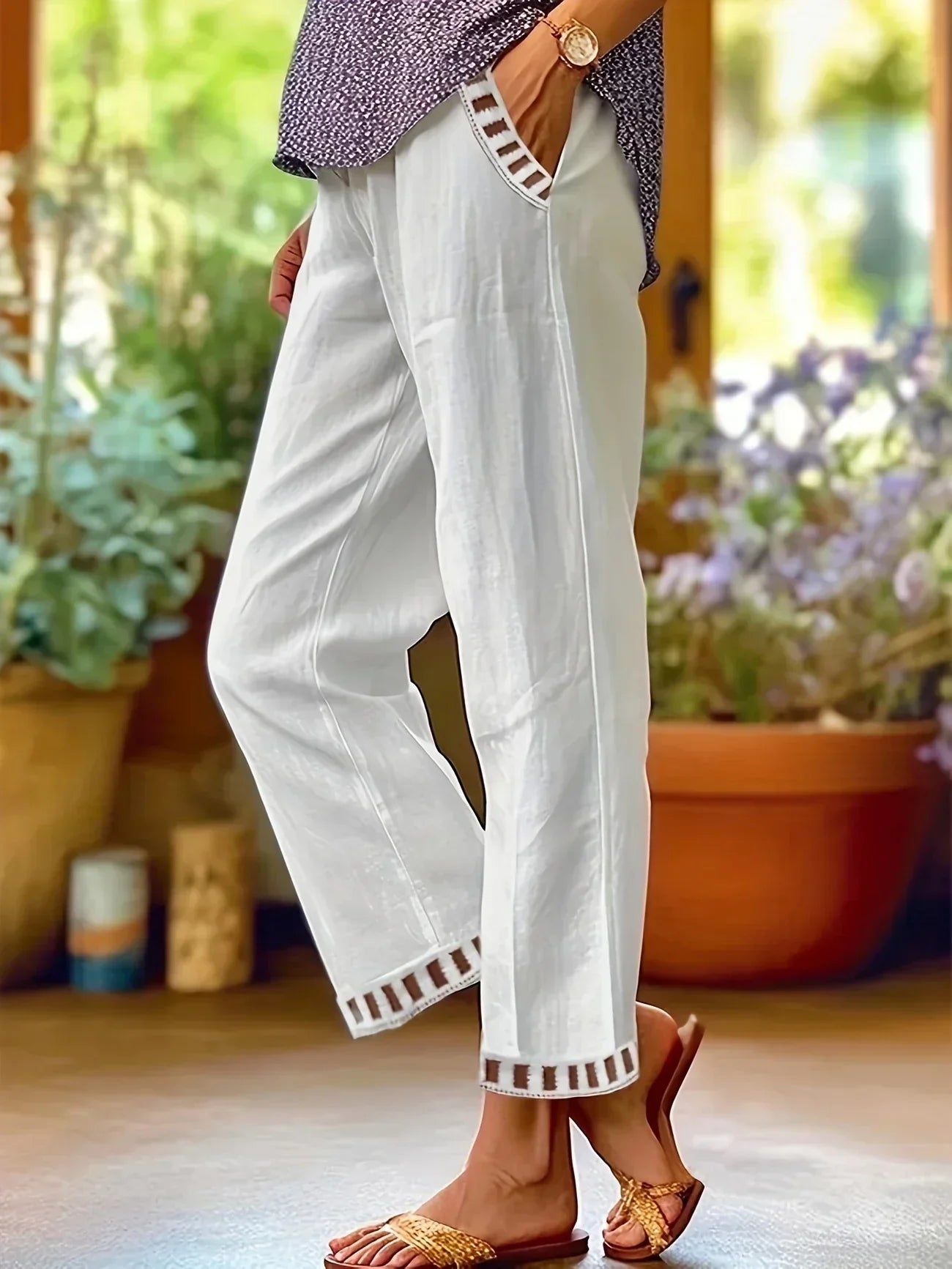 TRIXIE - MODERN LINE CROPPED PANTS