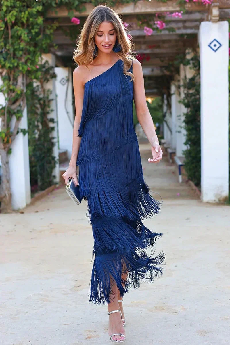 AVIV - HALF SHOULDER DRESS