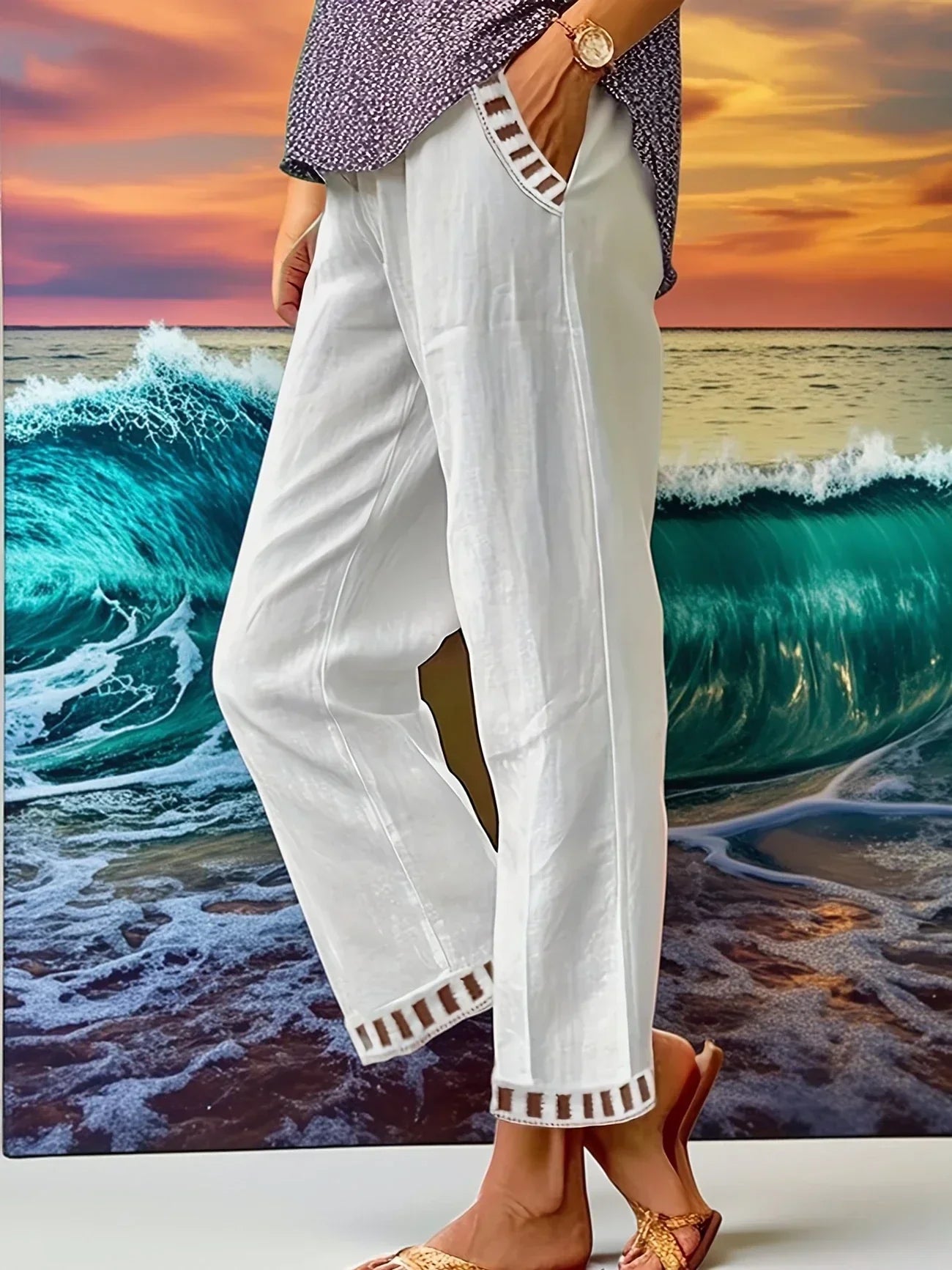 TRIXIE - MODERN LINE CROPPED PANTS