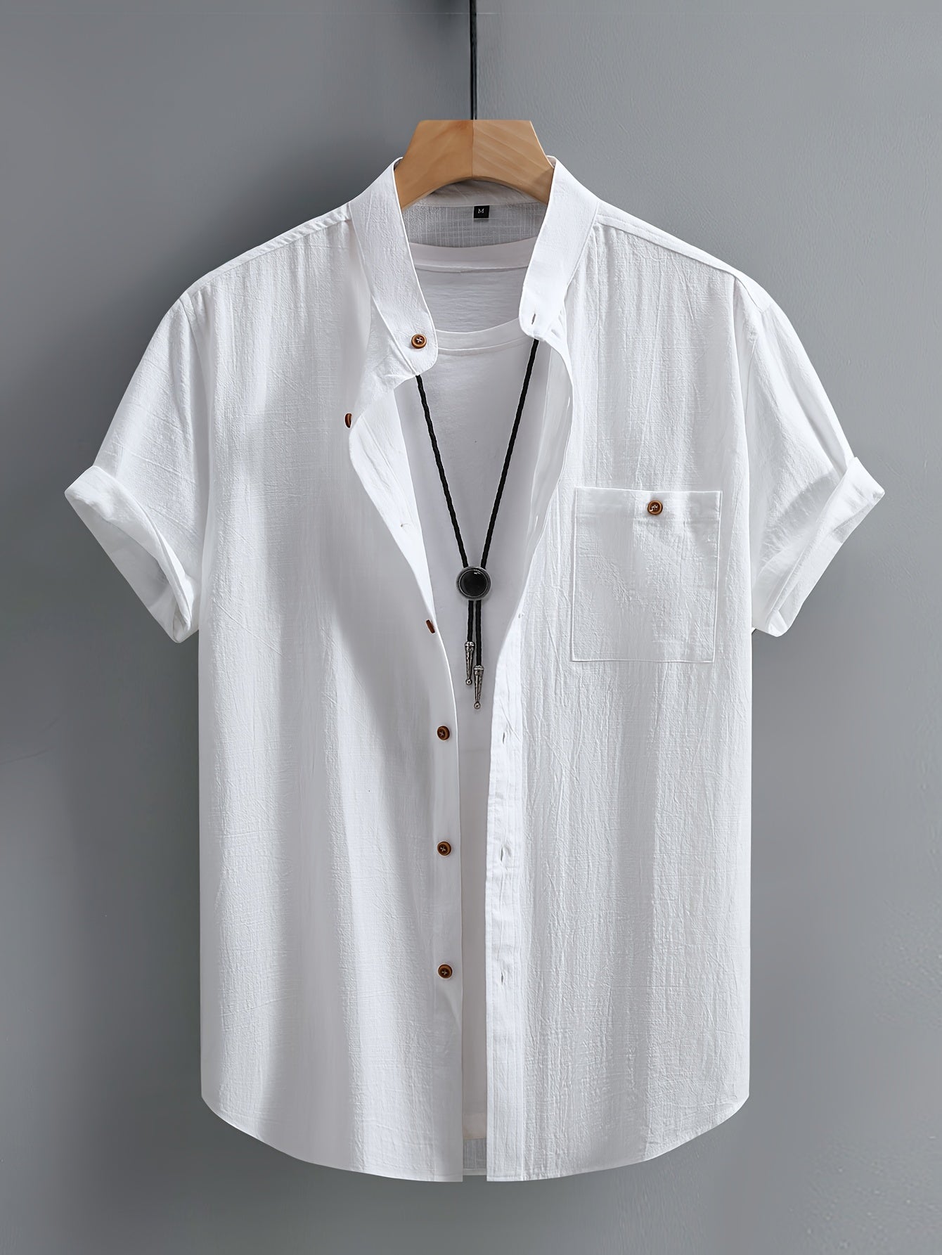 MARCO - CLASSIC COTTON SHIRT WITH POCKET