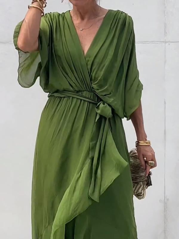 MARJORIE - SOPHISTICATED CHIFFON DRESS