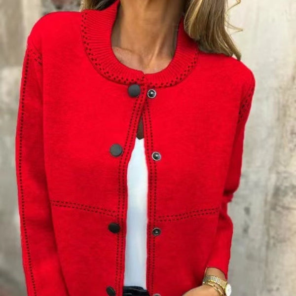LYKA - CLASSIC BUTTON CARDIGAN